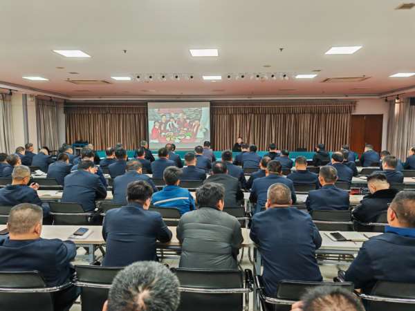 國家礦山安監局山東局來金達煤礦開展安全教育活動